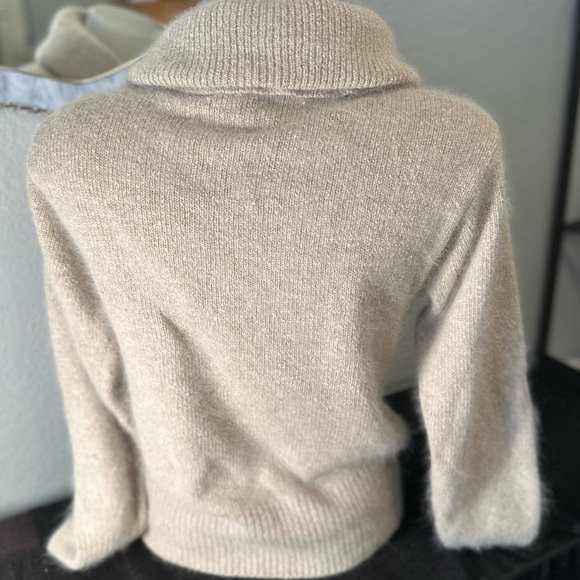 Vintage Women’s IB Diffusion Angora Silk And Wool Sweater Sz Sm - Picture 6 of 7